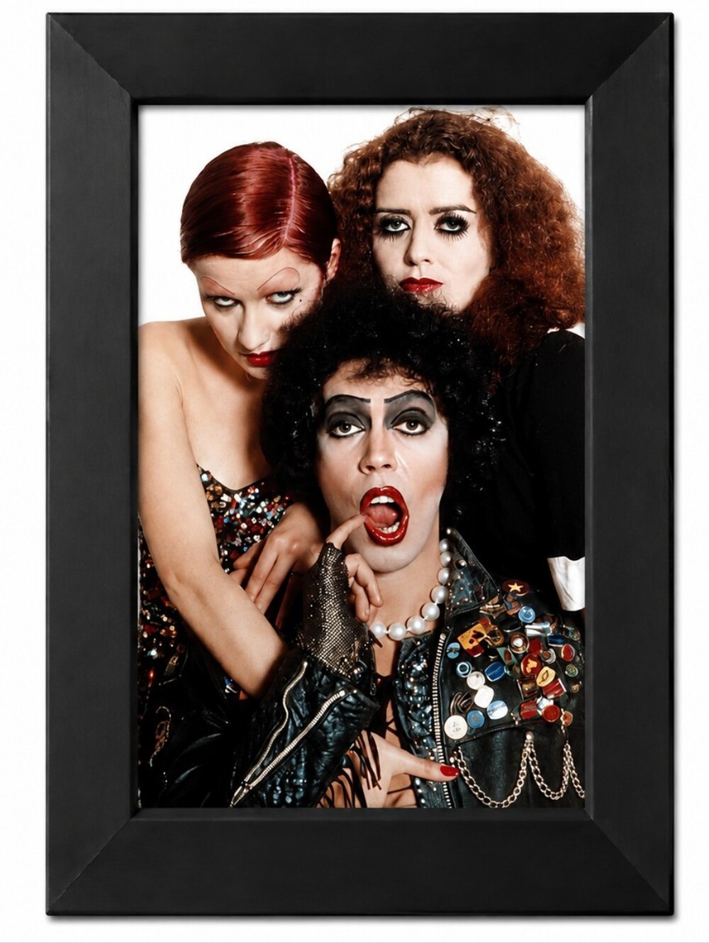 Tim Curry Rocky Horror Pictures Show Retro Group photo framed print vintage art